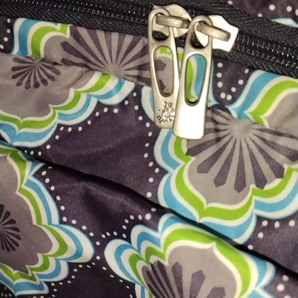 Ju-Ju-Be Floral Pattern Backpack in Purple and Green - Picture 15 of 17